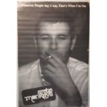ARCTIC MONKEYS 'Whatever People Say I Am, That's What I'm Not' bus stop album promotional poster -