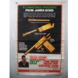 JAMES BOND: THE MAN WITH THE GOLDEN GUN (1974) Teaser style US one sheet movie poster - 'A Christmas