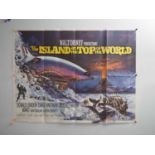 ISLAND AT THE TOP OF THE WORLD (1974) A pair of UK Quad Film Posters comprising the main design