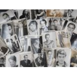 A large quantity of assorted black/white and coloured film stills, publicity stills and lobby