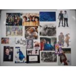 A group of autographs from various children's movies and TV shows, to include Tim Allen, Antonio