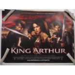Adventure - UK Quad film posters for various adventure films comprising KING ARTHUR (2004) x 3,