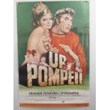 UP POMPEII (1971) - A one sheet film poster and press book (tri-folded / flat) (2)