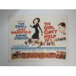 THE GIRL CAN'T HELP IT (1956) US half sheet film poster - minor paper loss to edges - some fold