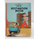 TINTIN - THE ADVENTURES OF TINTIN 'DESTINATION MOON' 1st edition - published by Methuen (1959)