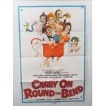 CARRY ON ROUND THE BEND (1971) - UK / International One Sheet Movie Poster (folded)
