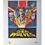 THE SEA WOLVES (1980) - Double crown film poster with Arnaldo Putzu artwork - rolled