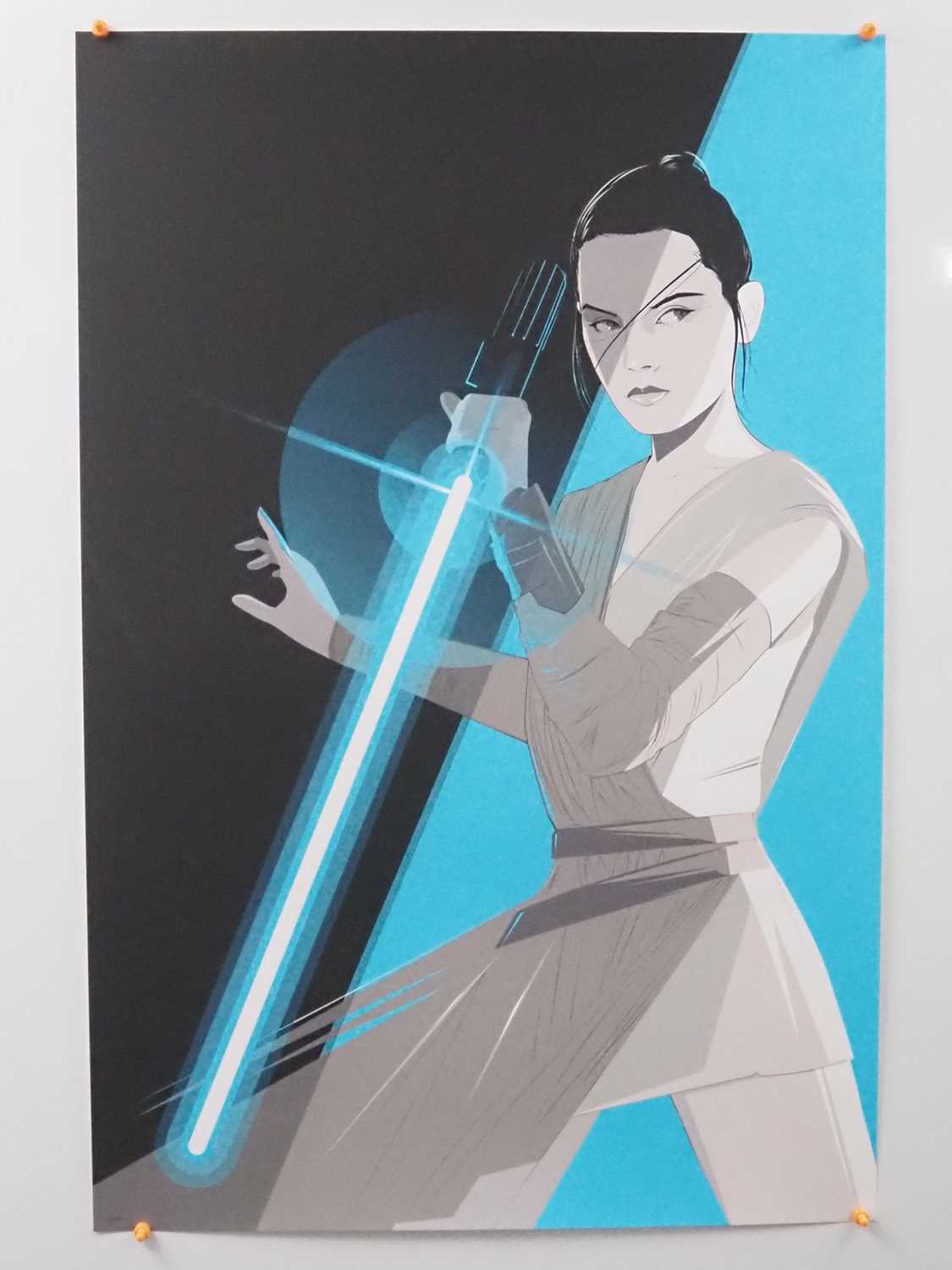 REY ‘LIGHT SIDE’ - STAR WARS: THE FORCE AWAKENS (2017) - Craig Drake - Hero Complex Gallery - Hand-