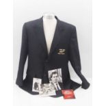 JAMES BOND: A group of memorabilia items comprising James Bond 007 Golf Society - navy blazer (42R),