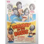 HOLIDAY ON THE BUSES (1973) - UK one sheet (rolled)