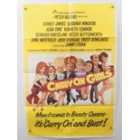 CARRY ON GIRLS (1973) - UK/International One Sheet Movie Poster (folded)