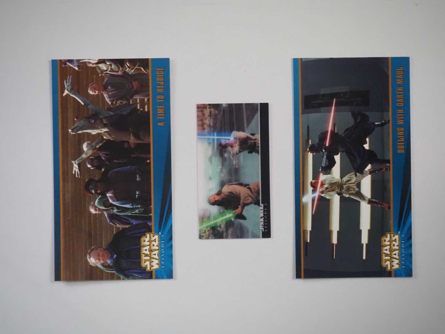 STAR WARS: A quantity of STAR WARS Episodes 1 and 2 memorabilia comprising a binder containing - Image 2 of 4