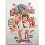 THE LIKELY LADS (1976) - UK one sheet (tri-folded)