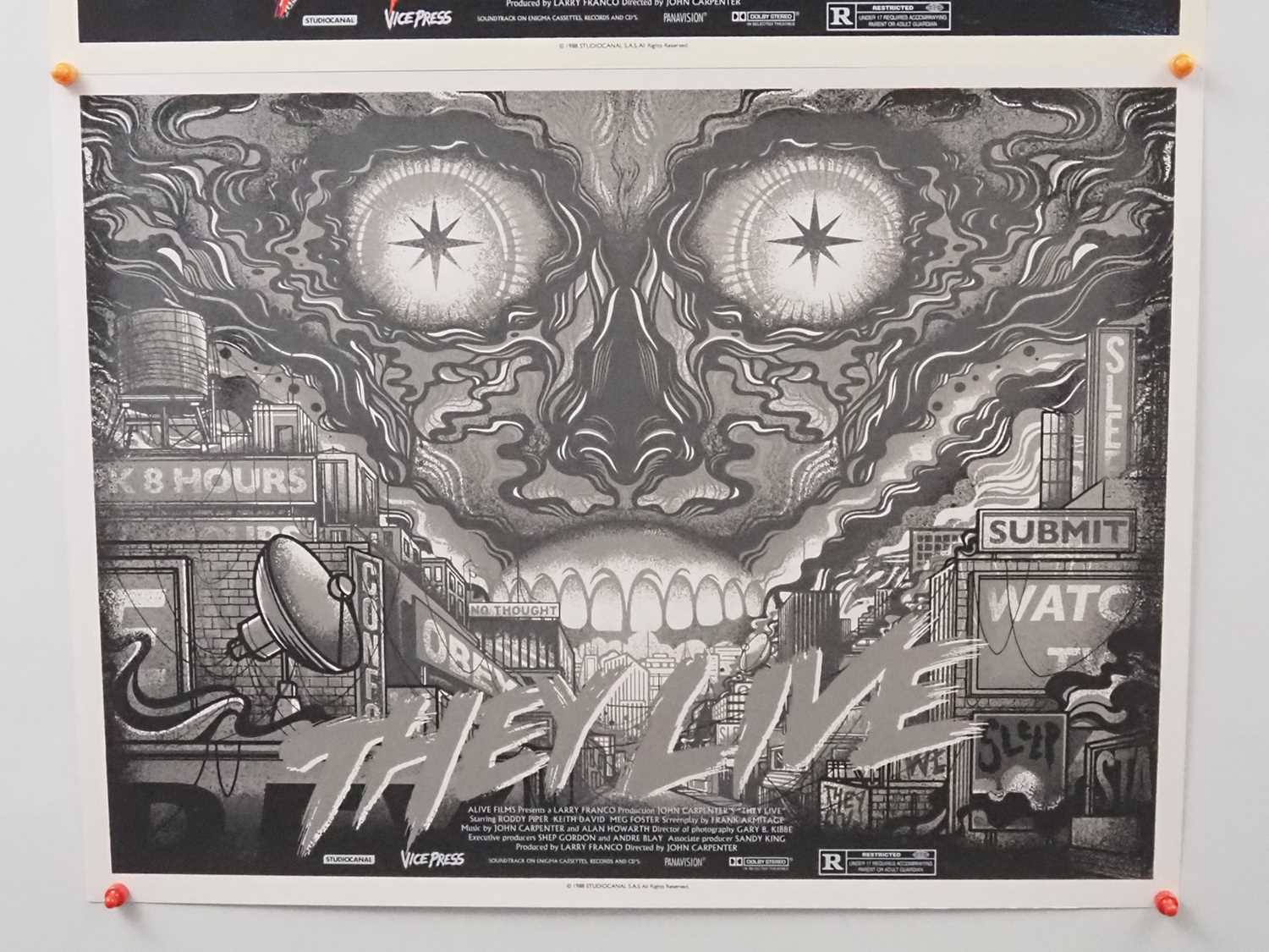 THEY LIVE (2020) - Drew Milward - Vice Press - Matching hand-numbered set of Regular & Variant - Bild 4 aus 5