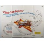 CHITTY CHITTY BANG BANG (1968) - UK Style B Quad film poster (folded)