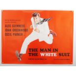 THE MAN IN THE WHITE SUIT (1951) - 1993 re-release UK Quad film poster (rolled)
