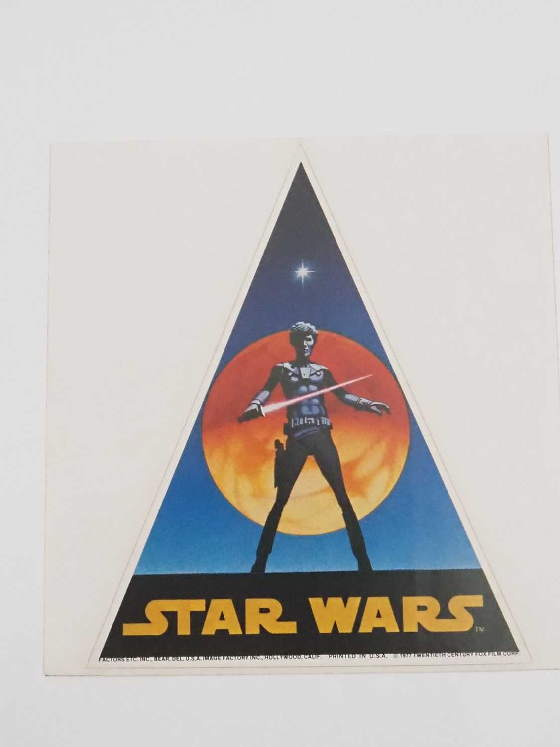 STAR WARS - An original fan club pack as sent out in January 1978 containing rare unused iron-on X- - Image 2 of 22