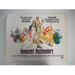 INNOCENT BYSTANDERS (1972) (artwork by Robert McGinnis) US Half Sheet (folded)