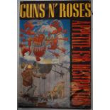GUNS N ROSES - 'Appetite for Destruction' (1987) - 60" x 40" bus stop promotional poster -