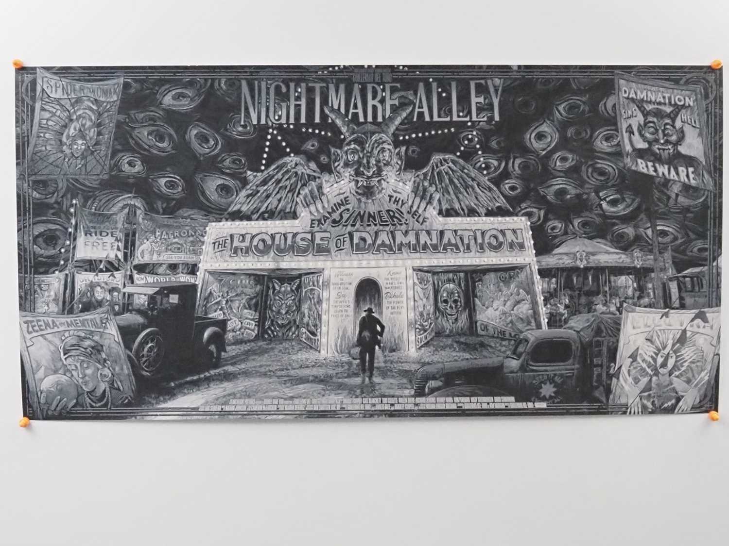 NIGHTMARE ALLEY (2022) - Daniel Danger - Mondo - Hand-Numbered #25/150 ‘Darkness & Light’ Variant