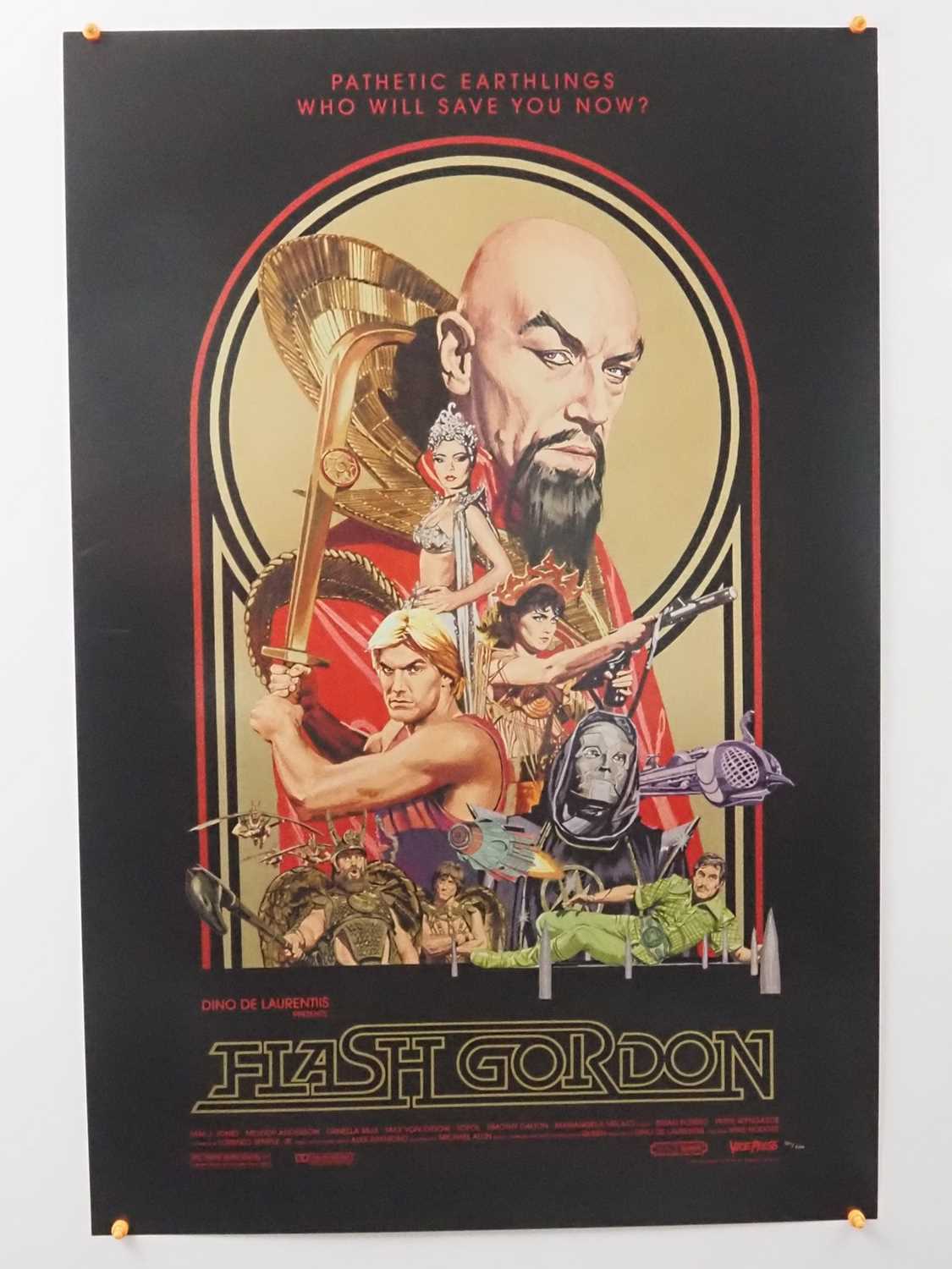 FLASH GORDON (2022) - Paul Mann - Vice Press - Hand-Numbered #34/200 Variant Edition printed on