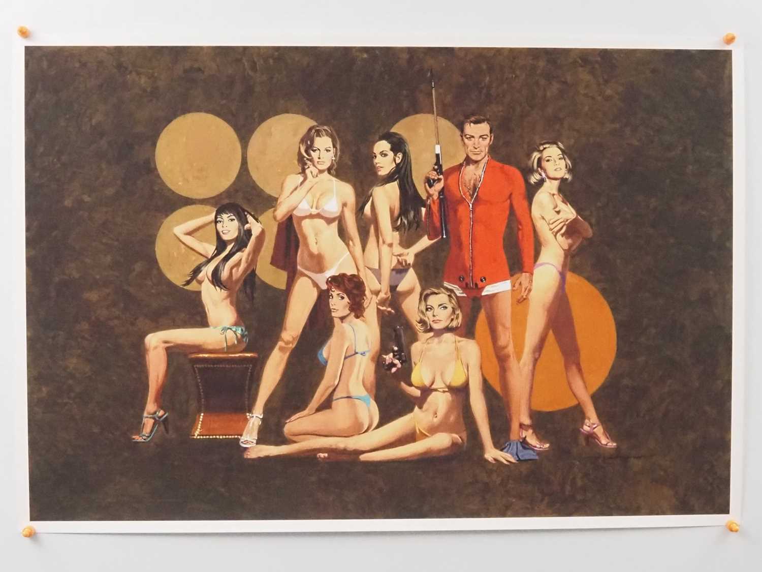 JAMES BOND: THE BOND GIRLS (2021) - Paul Mann - Private Commission featuring all of the leading Bond