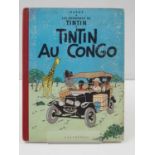 TINTIN - LES AVENTURES DE TINTIN 'TINTIN AU CONGO' 1st edition - published by Casterman (1947)