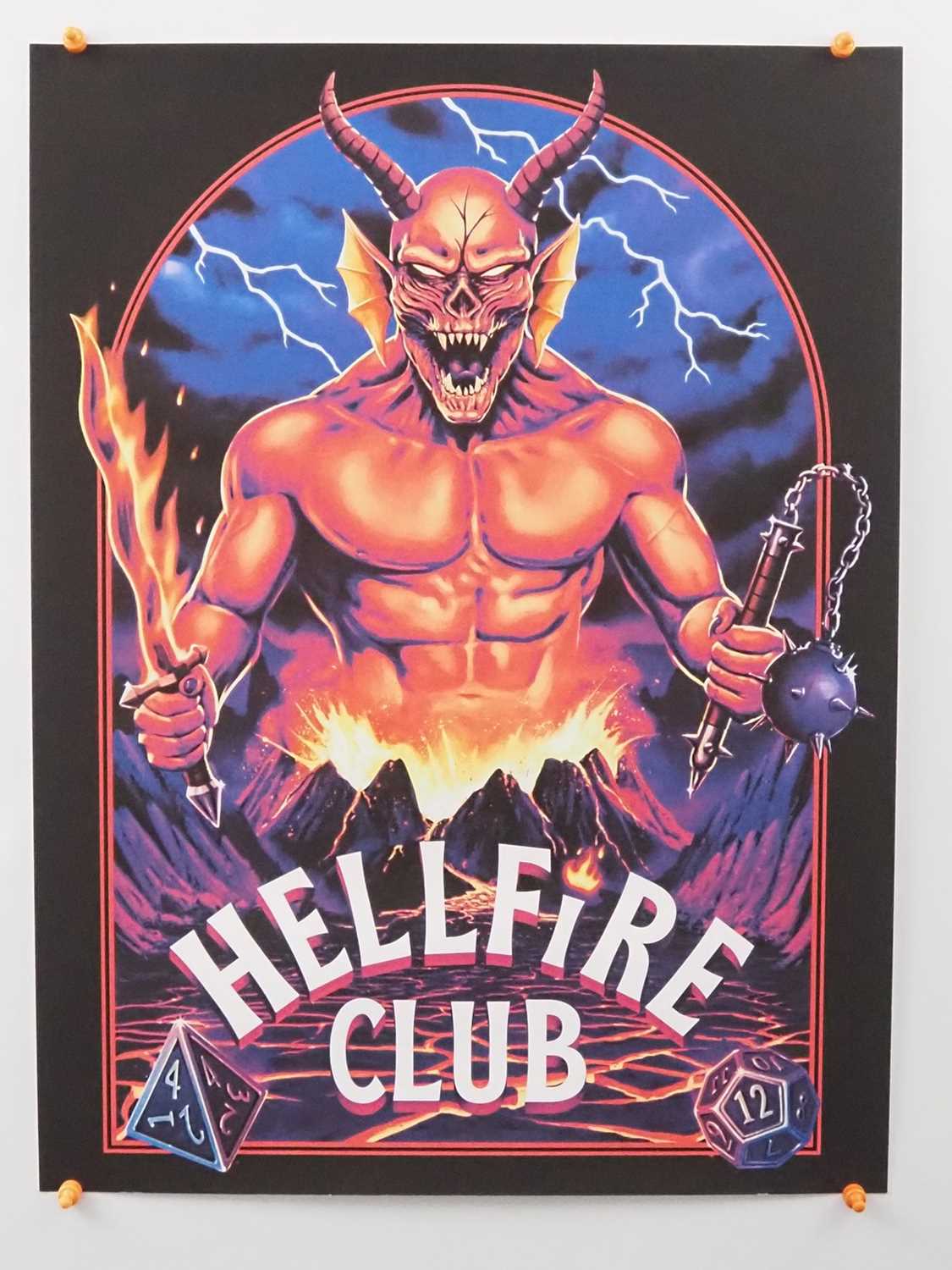 HELLFIRE CLUB (STRANGER THINGS) - Tom Walker - Signed limited edition Artist Proof - #10 of 10 -