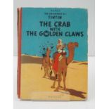 TINTIN - THE ADVENTURES OF TINTIN 'THE CRAB WITH THE GOLDEN CLAWS' 1st edition - published by