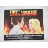LUST FOR A VAMPIRE (1971) - A group of memorabilia items comprising a set of 8 lobby cards and a