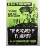 THE VENGEANCE OF FU MANCHU (1967) - UK one sheet (rolled)