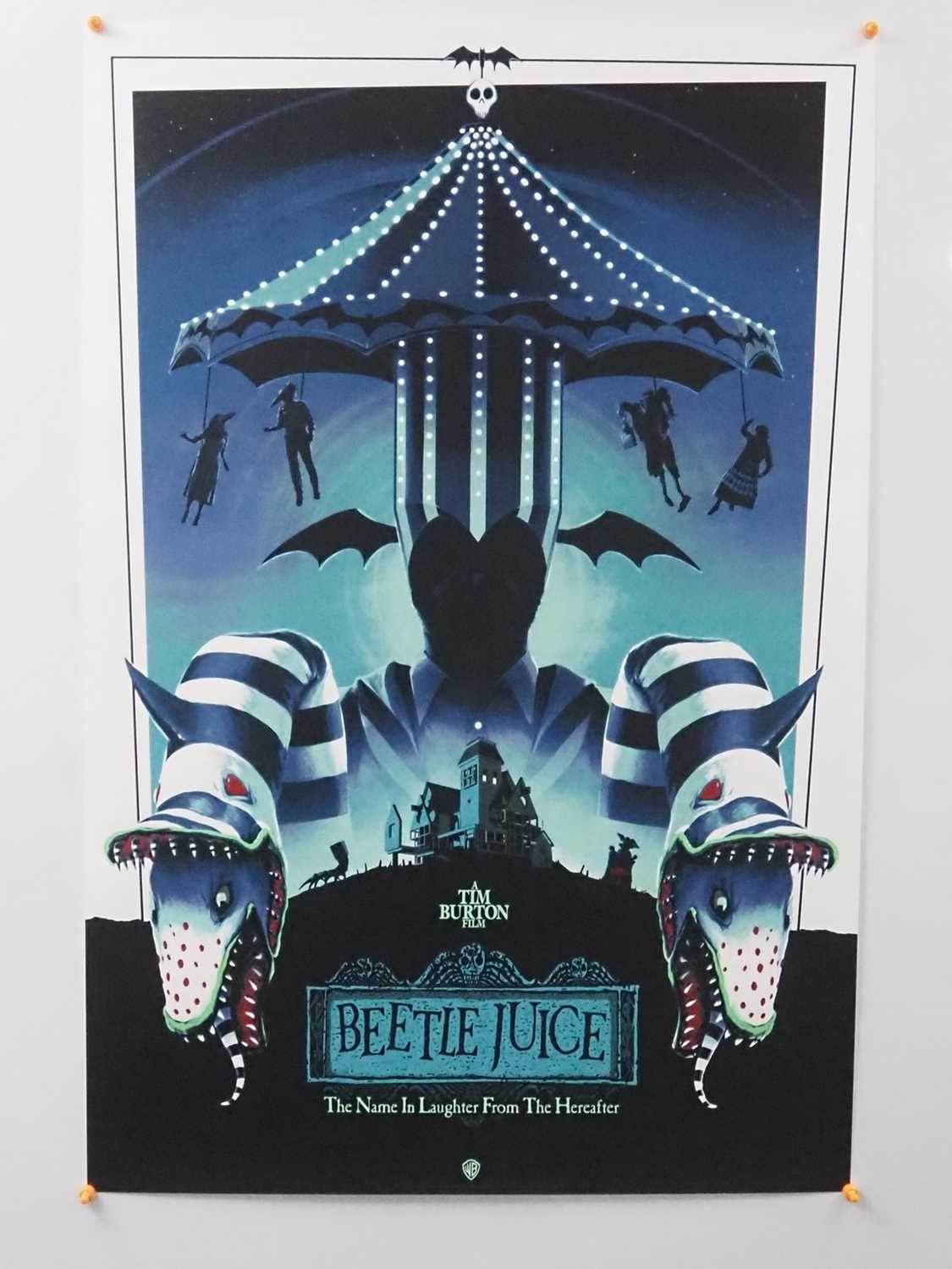 BEETLEJUICE (2018) - Matt Ferguson - Bottleneck Gallery - Variant Edition printed for exclusive sale