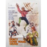 CARRY ON DON'T LOSE YOUR HEAD (1966) - UK / International One Sheet Movie Poster (folded)