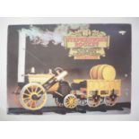 A HORNBY 3.5 inch scale G100 live steam Stephenson's Rocket train set complete with track and loco -