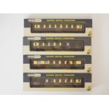A group of WRENN OO gauge Pullman cars comprising 2 x W6000, W6001 and W6002 - VG in G boxes (4)