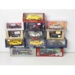 A group of 1:43 scale models of taxis, to include RIO, BRUMM, ELIGORE and VITESSE' - VG in G/VG