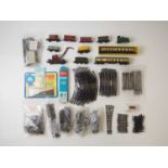 A group of TT scale rolling stock together with track and accessories in TT and N scale - G,