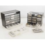 A large quantity of N gauge whitemetal accessories (cars, street and platform furniture etc) and kit