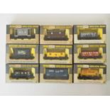 A mixed group of WRENN OO gauge wagons of various types/liveries - VG in G boxes (9)