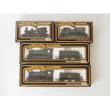 A group of MAINLINE OO gauge steam locomotives, comprising a pair of Collett goods in GWR and BR