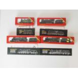 A group of HORNBY OO gauge steam locomotives, comprising a R759 'Albert Hall' in Great Western