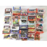 A large group of mixed scale diecast model Taxis - to include ERTL, MATCHBOX MODELS OF YESTERYEAR,