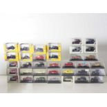 A group of 1:76 scale (OO gauge) diecast Taxis by OXFORD DIECAST (including some HORNBY branded