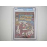 CAPTAIN BRITAIN #2 - (1976 - BRITISH MARVEL) - GRADED 9.0 (VF/NM) by CGC - Second appearance &