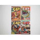 BEWARE THE CLAWS OF THE CAT #1, 2, 3, 4 (4 in Lot) - (1972/1973 - MARVEL) - Includes the first