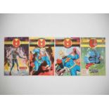 MIRACLEMAN #1(UK EDITION), 3, 4, 5 (4 in Lot) - (1985/1986 - ECLIPSE) - Reintroduction of Marvelman,