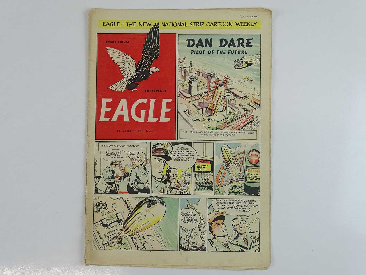 EAGLE COMIC LOT (53 in Lot) - (1950 - Hulton Press / IPC Magazines) Includes complete Fifty-Two (52) - Image 2 of 8