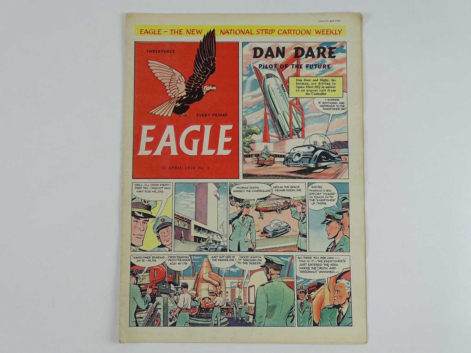 EAGLE COMIC LOT (53 in Lot) - (1950 - Hulton Press / IPC Magazines) Includes complete Fifty-Two (52) - Image 6 of 8