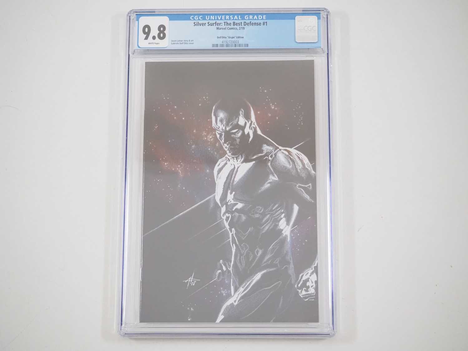 SILVER SURFER: THE BEST DEFENSE #1 (2019 - MARVEL) - GRADED 9.8 (NM/MINT) by CGC - Gorgeous Gabriele