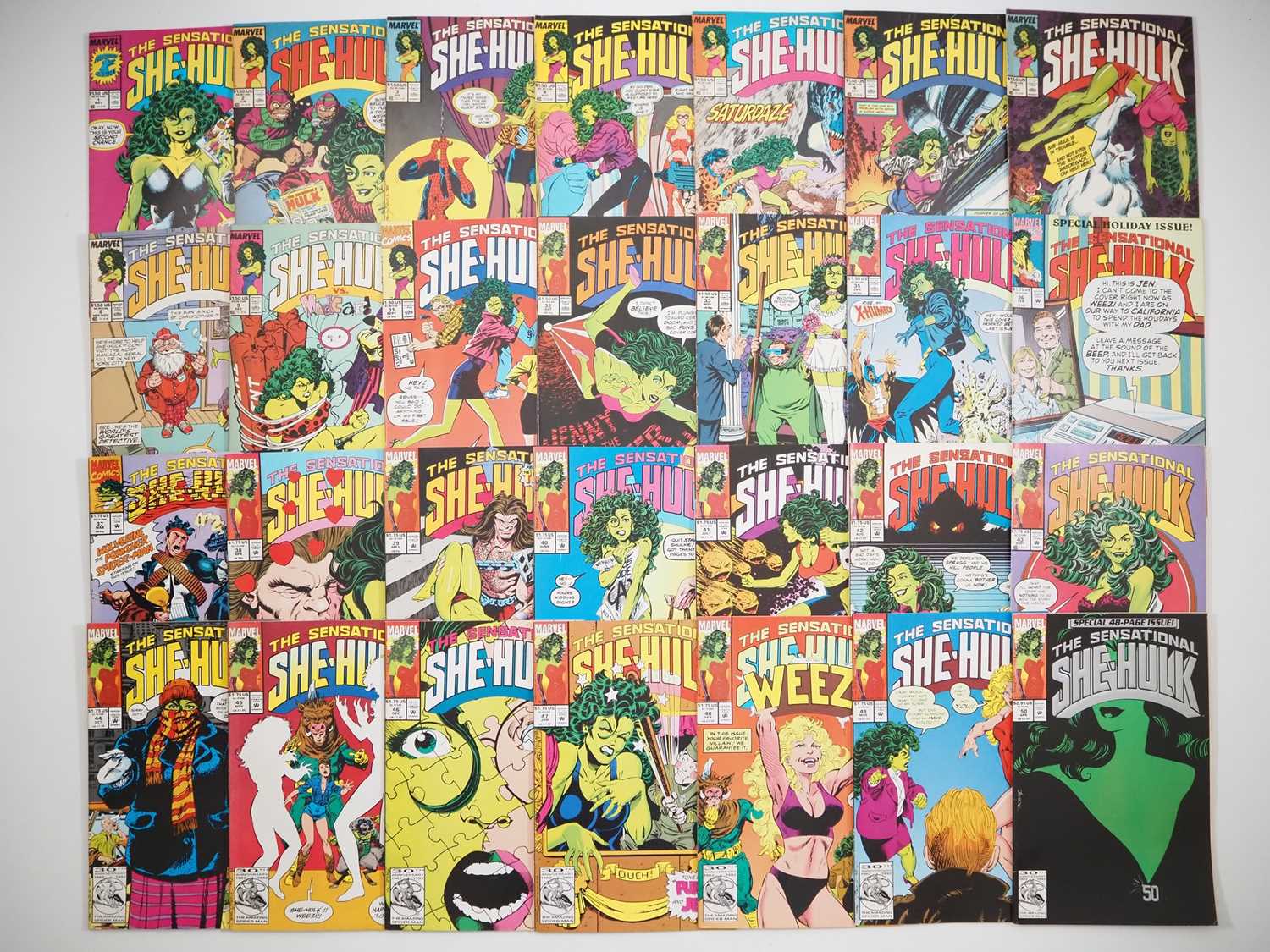 SENSATIONAL SHE-HULK #1, 2, 3, 4, 5, 6, 7, 8, 9, 31, 32, 33, 35, 36, 37, 38, 39, 40, 41, 42, 43, 44,